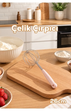 Porsima 1876 Paslanmaz Çelik Çırpıcı Pratik Karıştırıcı Çırpma Teli 26cm Porsima 1876 Paslanmaz Çelik Çırpıcı Pratik Karıştırıcı Çırpma Teli 26cm