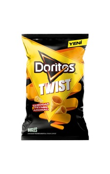Doritos Twist Cheddar Peyniri Aromalı 115 G 6'li Avantaj Paketi Mıchu Doritos Twist Cheddar Peyniri Aromalı 115 G 6'li Avantaj Paketi Mıchu