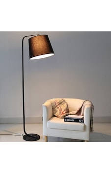 RİOLİGHT RETRO2 RUSTİK SİYAH HAREKETLİ KUMAŞ BAŞLIK METAL LAMBADE