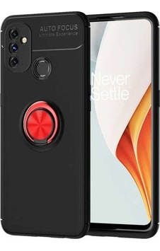 One Plus Nord N100 Kılıf Zore Ravel Silikon Kapak Siyah-Kırmızı One Plus Nord N100 Kılıf Zore Ravel Silikon Kapak Siyah-Kırmızı