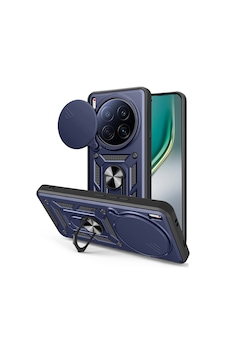 Tecno Camon 40 Premier 5g Kılıf Sürgülü Kamera Koruyucu Manyetik Standlı Tank Koruma Hesaplı Dünya Mavi Tecno Camon 40 Premier 5g Kılıf Sürgülü Kamera Koruyucu Manyetik Standlı Tank Koruma Hesaplı Dünya Mavi