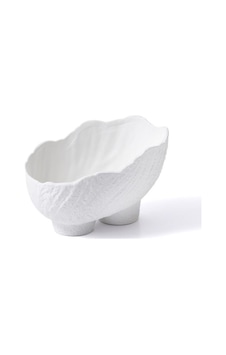 The Mia Licia Seramik Vazo Beyaz 25x17x19 Cm The Mia Licia Seramik Vazo Beyaz 25x17x19 Cm