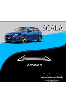 Skoda Scala Krom Cam Alt Çıtası 2019-2023