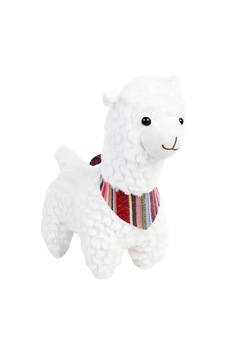 30 Cm Pelüş Beyaz Lama 9567 Çok Renkli 30 Cm Pelüş Beyaz Lama 9567 Çok Renkli