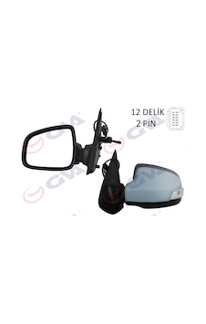 Gva Dış Dikiz Aynası Sol Symbol-sandero 13 1 Mekanik Sinyalli Astarlı Konveks 2 Fiş IS00-GVA 1014251