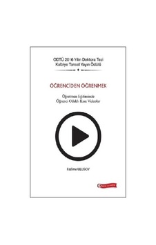 Öğrenciden Öğrenmek - Fadime Ulusoy - ODTÜ Yayıncılık Öğrenciden Öğrenmek - Fadime Ulusoy - ODTÜ Yayıncılık