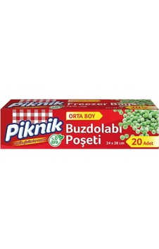 Piknik Buzdolabı Poşeti Orta 20'li Piknik Buzdolabı Poşeti Orta 20'li