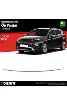 S-Dizayn  Hyundai Bayon Krom Ön Panjur 2021 Üzeri