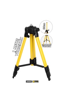 3 Kademeli Alüminyum Lazer Hizalama Tripodu 1 Metre Tripod-3211 3 Kademeli Alüminyum Lazer Hizalama Tripodu 1 Metre Tripod-3211