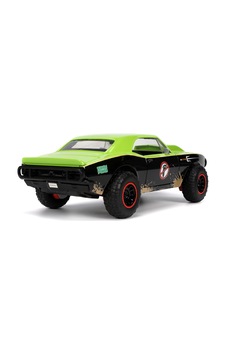 253285001, Ninja Kaplumbağalar Chevy Camaro 1:24 Model Araç Ve Raphael Figürü, Die-cast Metal , Serbest Tekerlek, Açılır Kapılar, Raphael Figürü, 1:24, 19 Cm
