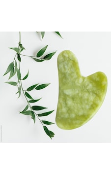 Yeşim Taşı Gua Sha Doğal Taş Masaj Aleti Yeşim Taşı Gua Sha Doğal Taş Masaj Aleti