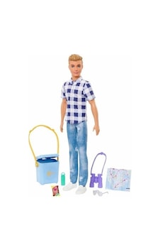 Barbie Ken Kampa Gidiyor Oyun Seti HHR66 Barbie Ken Kampa Gidiyor Oyun Seti HHR66