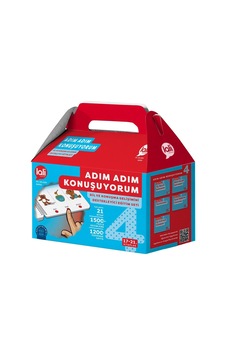 Adım Adım Konuşuyorum Konuşma Terapi Eğitim Seti 4 - Lali Yayınları Adım Adım Konuşuyorum Konuşma Terapi Eğitim Seti 4 - Lali Yayınları
