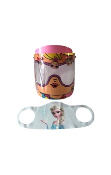 Gürbey Lol Bebek Baskılı Çocuk Siperlik + Elsa Desenli Çocuk Maske Gürbey Lol Bebek Baskılı Çocuk Siperlik + Elsa Desenli Çocuk Maske