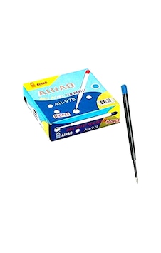 Aihao Tükenmez Kalem Yedeği 97-b Mavi 10 Adet Mavi