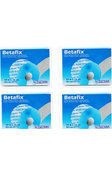 Betasan Betafix Hipoallerjenik Esnek Flaster Bandı 10 x 10 CM 4 Paket Betasan Betafix Hipoallerjenik Esnek Flaster Bandı 10 x 10 CM 4 Paket