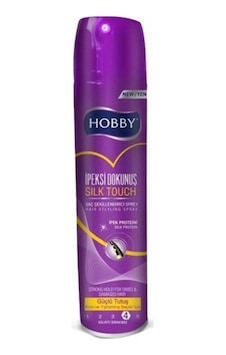 Hobby Style & Protect İpeksi Dokunuş Güçlü Tutuş Saç Spreyi 250ml