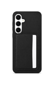 Cardx Samsung S25 Uyumlu Kendiliğinden Vegan Deri Kartlıklı Kamera Korumalı Kılıf Siyah Cardx Samsung S25 Uyumlu Kendiliğinden Vegan Deri Kartlıklı Kamera Korumalı Kılıf Siyah