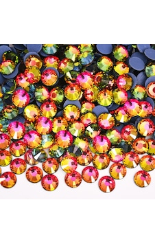 Gymo Premium Kalite Altı Düz Ütü İle Yapışan Hotfix Kristal Taş Ss16 3.8-4mm Rainbow 720 Adet Gymo Premium Kalite Altı Düz Ütü İle Yapışan Hotfix Kristal Taş Ss16 3.8-4mm Rainbow 720 Adet
