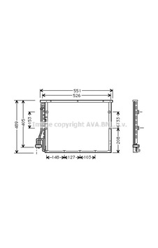 Ava Klima Radyatörü Kondenser Bmw 3 Serisi E36 64538391406 Bw5148 Ava Klima Radyatörü Kondenser Bmw 3 Serisi E36 64538391406 Bw5148
