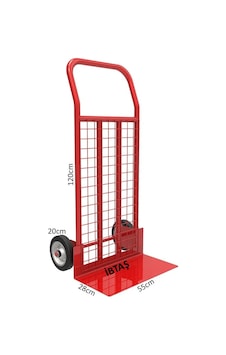 İbtaş 250 Kg 2 Tekerli Koli, Eşya, Koli, Malzeme Taşıma El Arabası Tel Örgülü İbtaş 250 Kg 2 Tekerli Koli, Eşya, Koli, Malzeme Taşıma El Arabası Tel Örgülü