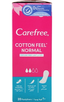 Carefree Breathable Normal Günlük Ped 20'li Carefree Breathable Normal Günlük Ped 20'li