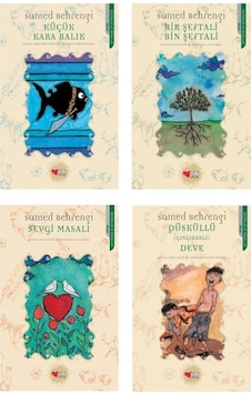 Can Samed Behrengi Seti 4 Kitap Küçük Kara Balık + Bir Şeftali Bin Şeftali + Sevgi Masalı + Püsküllü Deve Can Samed Behrengi Seti 4 Kitap Küçük Kara Balık + Bir Şeftali Bin Şeftali + Sevgi Masalı + Püsküllü Deve
