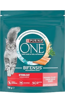 Purina One Somonlu Kısırlaştırılmış Yetişkin Kedi Maması 750 G Purina One Somonlu Kısırlaştırılmış Yetişkin Kedi Maması 750 G