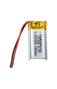 Sh Powermaster 601525 3.7 Volt 180 Mah Lityum Polimer Pil Najmaddin Sh Powermaster 601525 3.7 Volt 180 Mah Lityum Polimer Pil Najmaddin