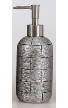 By Selim Wall Sıvı Sabunluk Gümüş Prt107 By Selim Wall Sıvı Sabunluk Gümüş Prt107
