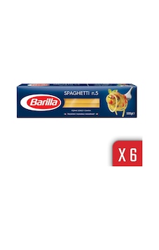 Barilla Spagetti Makarna 6 x 500 G Barilla Spagetti Makarna 6 x 500 G