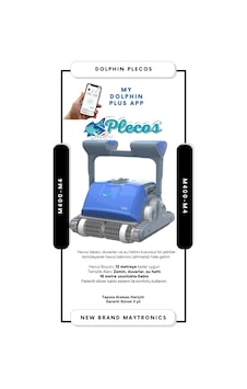 Gemaş Plecos M4 Dolphin M400 Otomatik Havuz Süpürge Robotu Automatic Pool Cleaners