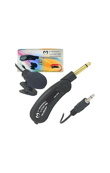 MAGICVOICE MV-502 GOLD KABLOLU YAKA MİKROFONU * TUNMIC MM-502 MAGICVOICE MV-502 GOLD KABLOLU YAKA MİKROFONU * TUNMIC MM-502