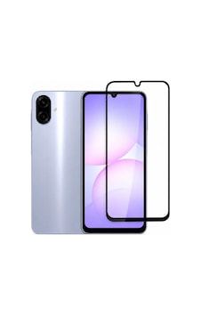 Samsung Galaxy A07 İle Uyumlu Anti Statik Ekran Koruyucu Toz Tutmayan Kırılmaz Cam