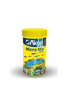 Artakua Micro Mix Ganulat Balık Yemi 0-300 Micron 250 ML 100gr Artakua Micro Mix Ganulat Balık Yemi 0-300 Micron 250 ML 100gr