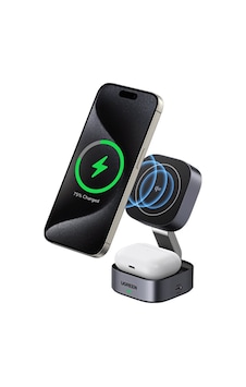 Ugreen 2 İn 1 Magsafe Kablosuz Hızlı Şarj Standı