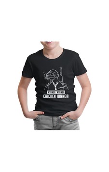 Lord Tshirt Pubg - Winner Winner Siyah Çocuk Tshirt Lord Tshirt Pubg - Winner Winner Siyah Çocuk Tshirt