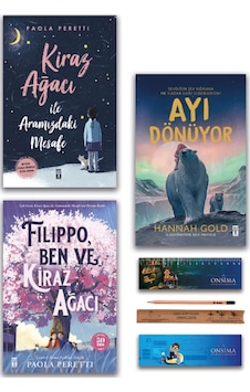 Genç Timaş Ayı Dönüyor - Kiraz Ağacı İle Aramızdaki Mesafe - Filippo Ben Ve Kiraz Ağacı Set 3 Kitap Genç Timaş Ayı Dönüyor - Kiraz Ağacı İle Aramızdaki Mesafe - Filippo Ben Ve Kiraz Ağacı Set 3 Kitap