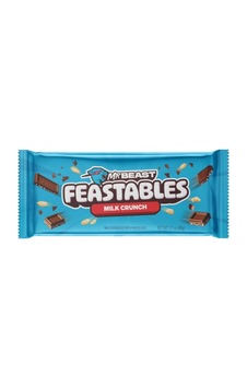 Mr Beast Feastables Milk Crunch Chocolate Bar 60 Gr 5'li Mr Beast Feastables Milk Crunch Chocolate Bar 60 Gr 5'li