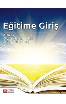 Pegem Akademi Yayıncılık-Eğitime Giriş Pegem Akademi Yayıncılık-Eğitime Giriş