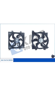 Kale 360040 Fan Grubu Hyundaı Accent Iı 1.3 1.5 1.6 1.5crdı 00-05- 12v 2523125000-2535025000-2538025000 - Kale 360040 Fan Grubu Hyundaı Accent Iı 1.3 1.5 1.6 1.5crdı 00-05- 12v 2523125000-2535025000-2538025000 -