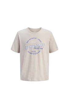 Jack & Jones Jjelogo Çocuk Tişört Bej Jack & Jones Jjelogo Çocuk Tişört Bej
