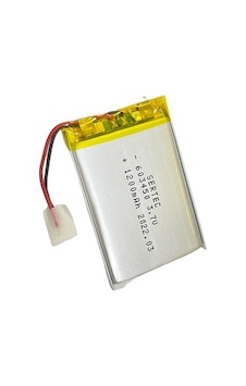 Sertec 603450 3.7v 1200 Mah Li-polymer Pil Devreli/1.5a Sertec 603450 3.7v 1200 Mah Li-polymer Pil Devreli/1.5a