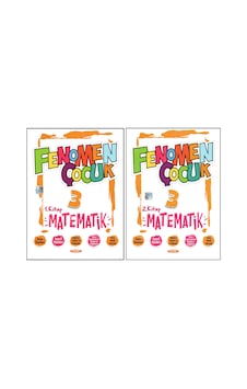 Fenomen Çocuk 3.sınıf Matematik 1.kitap + Matematik 2. Kitap 2 Kitap