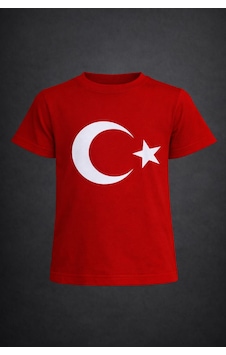 Dıgıl Kids Çocuk Bayrak Tişört Kırmızı Beyaz Penye Ay Yıldız Kırmızı Dıgıl Kids Çocuk Bayrak Tişört Kırmızı Beyaz Penye Ay Yıldız Kırmızı