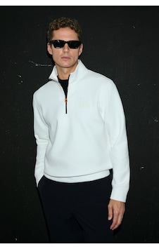 Lufian Chase Erkek Sweatshirt 112030213 Ekru Lufian Chase Erkek Sweatshirt 112030213 Ekru