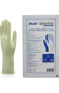 Beybi Sensitive Pudralı Steril Cerrahi Eldiven No: 8.5