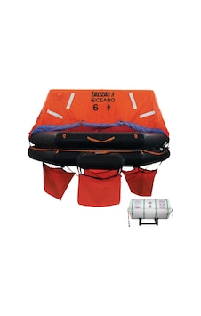 LALIZAS Cansalı SOLAS OCEANO,Throw-overboard Type,16 prs,kanister