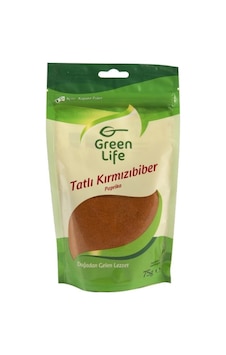 Green Life Tatlı Kırmızı Toz Biber Zipli 75 G Green Life Tatlı Kırmızı Toz Biber Zipli 75 G