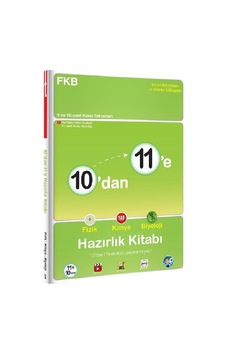 Tonguç 10'Dan 11'E Fizik Kimya Biyoloji Hazırlık Kitabı Tonguç 10'Dan 11'E Fizik Kimya Biyoloji Hazırlık Kitabı